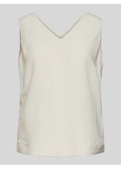 Top bluzkowy z dekoltem w serek model ‘Zimba’ ze sklepu Peek&Cloppenburg  w kategorii Bluzki damskie - zdjęcie 173739679