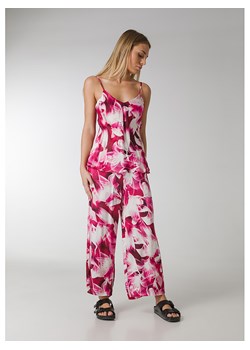 Deha Spodnie w kolorze różowo-białym ze sklepu Limango Polska w kategorii Spodnie damskie - zdjęcie 173739915
