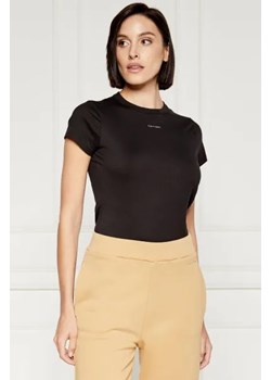 Calvin Klein T-shirt | Slim Fit ze sklepu Gomez Fashion Store w kategorii Bluzki damskie - zdjęcie 173741116