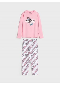 Sinsay - Piżama dwuczęściowa Hot Wheels - różowy ze sklepu Sinsay w kategorii Piżamy dziecięce - zdjęcie 173743289