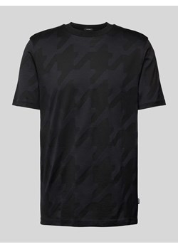 T-shirt z detalem z logo model ‘Thompson’ ze sklepu Peek&Cloppenburg  w kategorii T-shirty męskie - zdjęcie 173743447