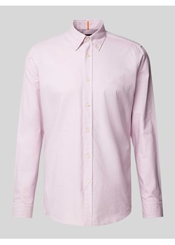 Koszula casualowa o kroju slim fit z kołnierzykiem typu button down model ‘Rickert’ ze sklepu Peek&Cloppenburg  w kategorii Koszule męskie - zdjęcie 173743508