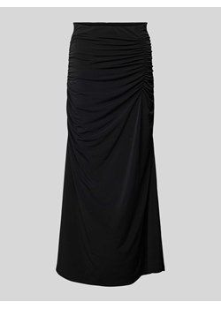 Długa spódnica z bocznymi marszczeniami model ‘Maily’ ze sklepu Peek&Cloppenburg  w kategorii Spódnice - zdjęcie 173743516