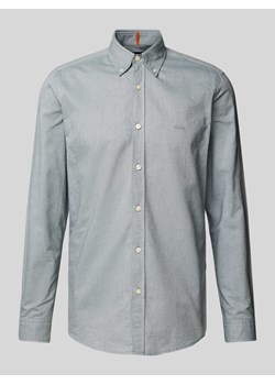Koszula casualowa o kroju slim fit z kołnierzykiem typu button down model ‘Rickert’ ze sklepu Peek&Cloppenburg  w kategorii Koszule męskie - zdjęcie 173743639