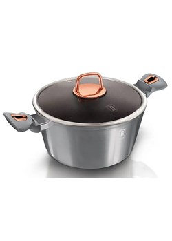 Aluminiowy garnek z granitową powłoką 2,5L K8-Z34 ze sklepu Edinos.pl w kategorii Garnki - zdjęcie 173744289