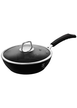 Aluminiowa patelnia z potrójną powłoką granitową 24 cm - Flavum 6X ze sklepu Edinos.pl w kategorii Naczynia - zdjęcie 173744365