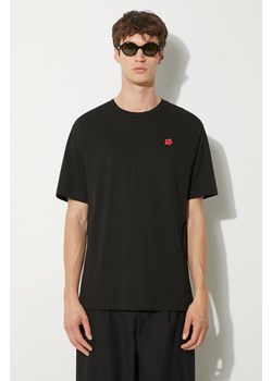 Kenzo t-shirt bawełniany Gots Boke Classic męski kolor czarny z aplikacją FE65TS4744SG.99J ze sklepu PRM w kategorii T-shirty męskie - zdjęcie 173745197