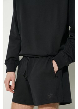 New Balance szorty bawełniane MS41511BK kolor czarny ze sklepu PRM w kategorii Spodenki męskie - zdjęcie 173745407