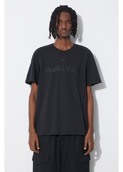adidas Originals t-shirt bawełniany męski kolor czarny z aplikacją IT7473 ze sklepu PRM w kategorii T-shirty męskie - zdjęcie 173745439