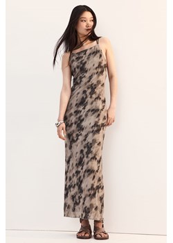 H & M - Siateczkowa sukienka bodycon na ramiączkach - Beżowy ze sklepu H&M w kategorii Sukienki - zdjęcie 173745496
