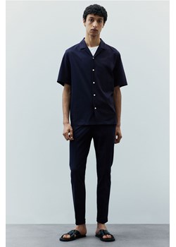 H & M - Koszula z bawełny pima Regular Fit - Niebieski ze sklepu H&M w kategorii Koszule męskie - zdjęcie 173745509