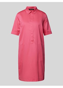 Sukienka o długości do kolan z krytą listwą guzikową ze sklepu Peek&Cloppenburg  w kategorii Sukienki - zdjęcie 173745749