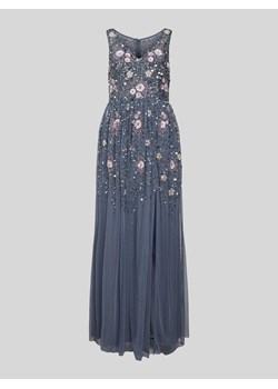 Sukienka wieczorowa z obszyciem z cekinów i ozdobnych kamieni ze sklepu Peek&Cloppenburg  w kategorii Sukienki - zdjęcie 173745756
