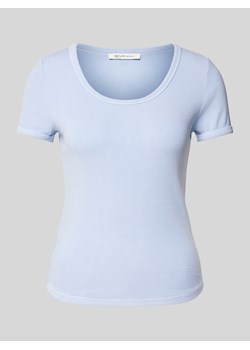T-shirt z okrągłym dekoltem ze sklepu Peek&Cloppenburg  w kategorii Bluzki damskie - zdjęcie 173746569