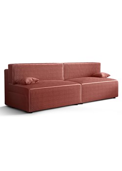 Różowa rozkładana sofa - Lider 3X ze sklepu Edinos.pl w kategorii Sofy i kanapy - zdjęcie 173746886