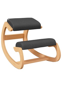 Ergonomiczny klękosiad z czarnym siedziskiem - Gert ze sklepu Edinos.pl w kategorii Dom - zdjęcie 173747035