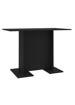 Czarny stół minimalistyczny - Rivers ze sklepu Edinos.pl w kategorii Stoły - zdjęcie 173747339
