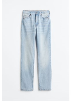H & M - Vintage Straight High Jeans - Niebieski ze sklepu H&M w kategorii Jeansy damskie - zdjęcie 173748056