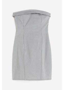 H & M - Bandeau dress - Szary ze sklepu H&M w kategorii Sukienki - zdjęcie 173748085
