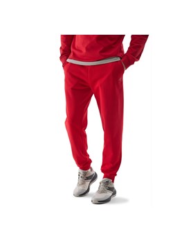 Spodnie 4F WSS24TTROM60361S - czerwone ze sklepu streetstyle24.pl w kategorii Spodnie męskie - zdjęcie 173749237