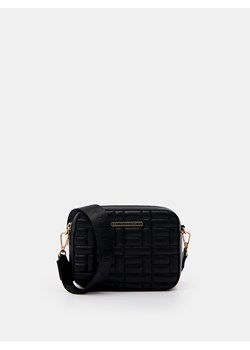 Mohito - Czarna pikowana torebka - czarny ze sklepu Mohito w kategorii Listonoszki - zdjęcie 173749786