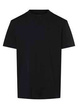 Selected Koszulka męska - SLHColman Mężczyźni Bawełna granatowy jednolity ze sklepu vangraaf w kategorii T-shirty męskie - zdjęcie 173750066