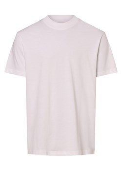Selected Koszulka męska - SLHColman Mężczyźni Bawełna biały jednolity ze sklepu vangraaf w kategorii T-shirty męskie - zdjęcie 173750067