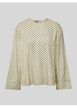 Bluzka z okrągłym dekoltem model ‘FOULARD’ ze sklepu Peek&Cloppenburg  w kategorii Bluzki damskie - zdjęcie 173750185