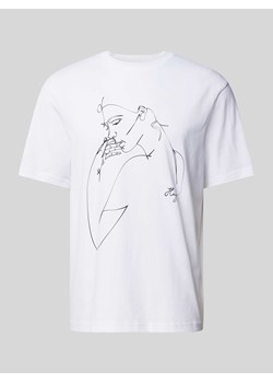 T-shirt z nadrukiem z motywem model ‘Daximiko’ ze sklepu Peek&Cloppenburg  w kategorii T-shirty męskie - zdjęcie 173750255