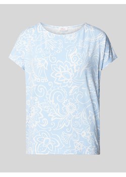 T-shirt z okrągłym dekoltem ze sklepu Peek&Cloppenburg  w kategorii Bluzki damskie - zdjęcie 173750287