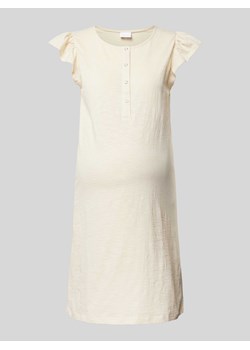 Koszula nocna ciążowa z krótką listwą na zatrzaski model ‘Maternity’ ze sklepu Peek&Cloppenburg  w kategorii Koszule nocne - zdjęcie 173750375
