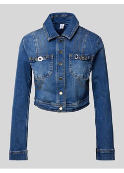 Kurtka jeansowa z kieszeniami na piersi ze sklepu Peek&Cloppenburg  w kategorii Kurtki damskie - zdjęcie 173750415