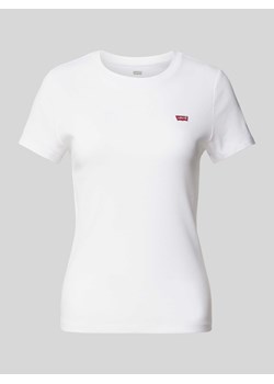 T-shirt z naszywką z logo model ‘ESSENTIAL’ ze sklepu Peek&Cloppenburg  w kategorii Bluzki damskie - zdjęcie 173750449