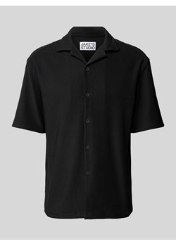Koszula casualowa o kroju regular fit z kołnierzem z połami ze sklepu Peek&Cloppenburg  w kategorii Koszule męskie - zdjęcie 173750685