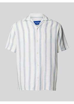 Koszula casualowa o kroju relaxed fit z rękawem o dł. 1/2 model ‘NOTO’ ze sklepu Peek&Cloppenburg  w kategorii Koszule męskie - zdjęcie 173750746