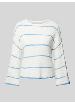 Sweter z dzianiny z okrągłym dekoltem model ‘GEENA’ ze sklepu Peek&Cloppenburg  w kategorii Swetry damskie - zdjęcie 173750838