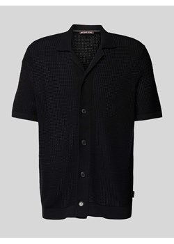 Koszula casualowa o kroju regular fit z haftem angielskim model ‘OPEN STITCH’ ze sklepu Peek&Cloppenburg  w kategorii Koszule męskie - zdjęcie 173750865