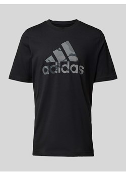 T-shirt z nadrukiem z logo ze sklepu Peek&Cloppenburg  w kategorii T-shirty męskie - zdjęcie 173750868