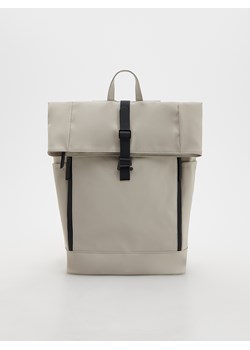 Reserved - Wodoodporny plecak - złamana biel ze sklepu Reserved w kategorii Plecaki - zdjęcie 173751877