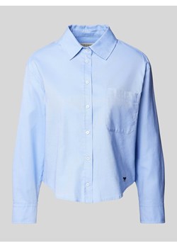 Bluzka koszulowa z kieszenią na piersi model ‘JOCK’ ze sklepu Peek&Cloppenburg  w kategorii Koszule damskie - zdjęcie 173752977