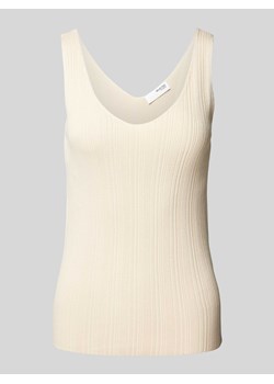 Top z fakturowanym wzorem model ‘TRIXIE’ ze sklepu Peek&Cloppenburg  w kategorii Bluzki damskie - zdjęcie 173753007