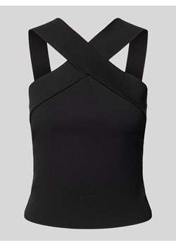 Top ze skrzyżowanymi ramiączkami model ‘Shila’ ze sklepu Peek&Cloppenburg  w kategorii Bluzki damskie - zdjęcie 173753015