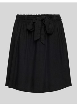 Spódnica lniana z wiązanym paskiem ze sklepu Peek&Cloppenburg  w kategorii Spódnice - zdjęcie 173753026