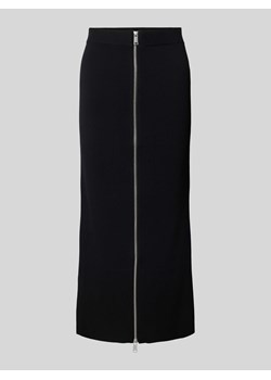 Spódnica midi z dwustronnym zamkiem błyskawicznym na całej długości model ‘Cayla’ ze sklepu Peek&Cloppenburg  w kategorii Spódnice - zdjęcie 173753049