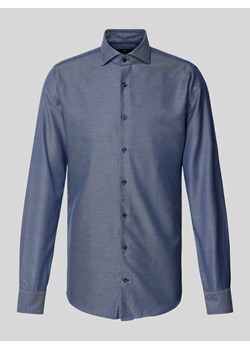 Koszula biznesowa o kroju slim fit z kołnierzykiem typu cutaway model ‘Panko’ ze sklepu Peek&Cloppenburg  w kategorii Koszule męskie - zdjęcie 173753066