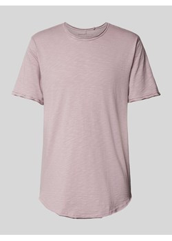Długa bluzka z okrągłym dekoltem model ‘BENNE LIFE’ ze sklepu Peek&Cloppenburg  w kategorii T-shirty męskie - zdjęcie 173755718
