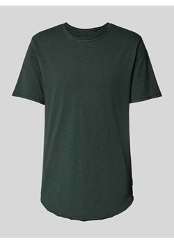 Długa bluzka z okrągłym dekoltem model ‘BENNE LIFE’ ze sklepu Peek&Cloppenburg  w kategorii T-shirty męskie - zdjęcie 173755739
