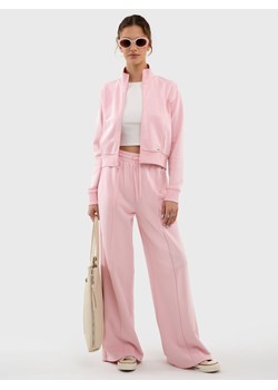 Spodnie damskie dresowe z szeroką nogawką różowe Abierto 600/ Chitasana 600 ze sklepu Big Star w kategorii Spodnie damskie - zdjęcie 173756119