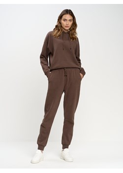 Spodnie damskie dresowe brązowe Foxaner 804/ Meganer 804/ Jeaner 804 ze sklepu Big Star w kategorii Spodnie damskie - zdjęcie 173756126