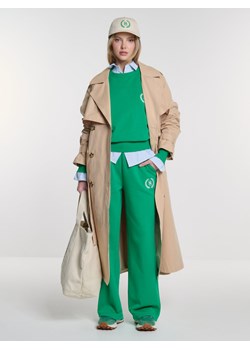 Spodnie damskie dresowe z prostą nogawką zielone Pekina 301/ Springa 301 ze sklepu Big Star w kategorii Spodnie damskie - zdjęcie 173756239